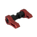 High Quality CNC Machined Matt Red Ambidextrous 45 90 Safety Selector